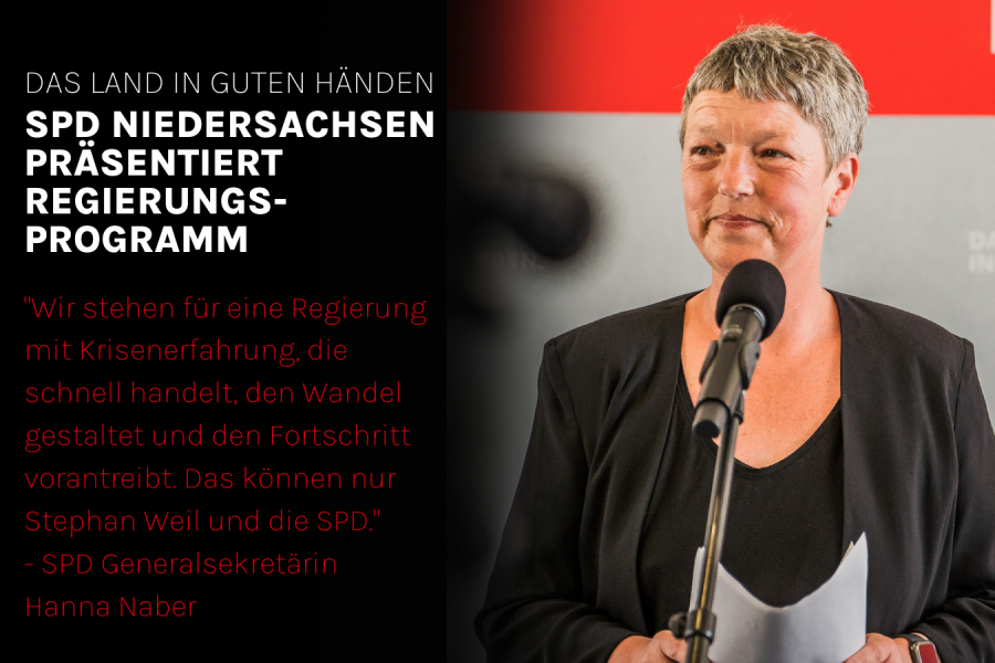 Hanna Naber zum Programmbeschluss der SPD Niedersachsen