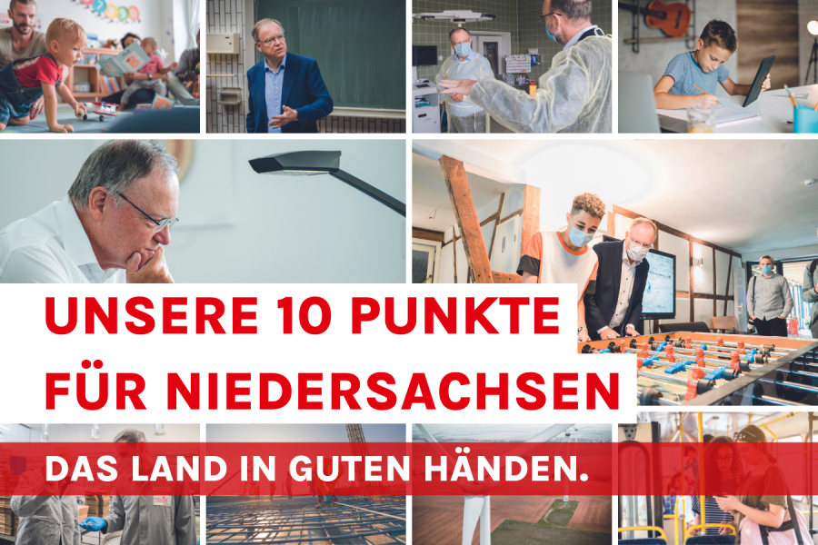 10 Punkte für Niedersachsen Titelbild - Kampagnenbühne