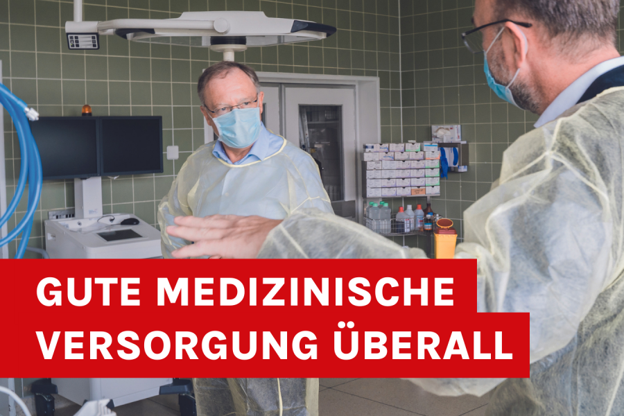 Gute medizinische Versorgung überall