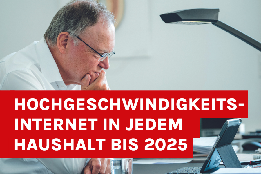Hochgeschwindigkeitsinternet in jedem Haushalt bis 2025