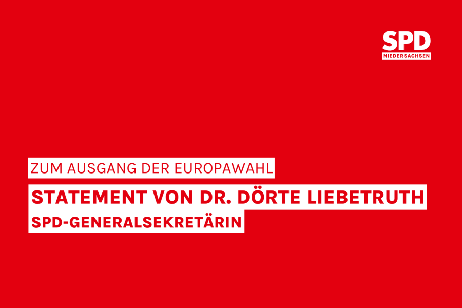 Statement der Generalsekretärin Dr. Dörte Liebetruth zum Ausgang der Europawahl 2024 in Niedersachsen